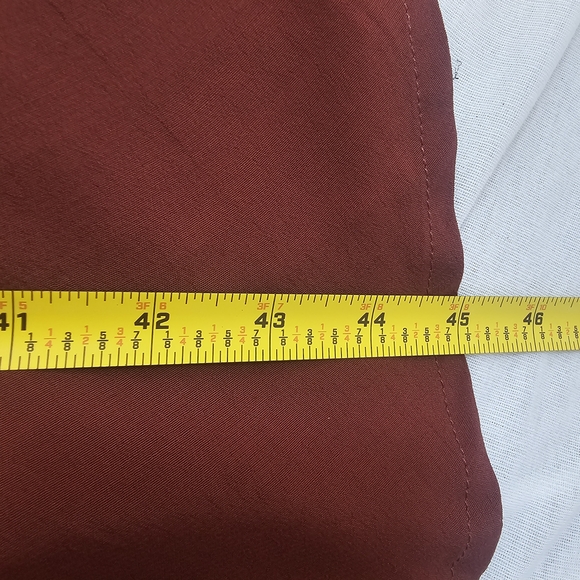 NEW‎ Free People Womens 2 Draped The Sun Dress Burgundy Open Back Maxi Size 6 - Picture 12 of 16